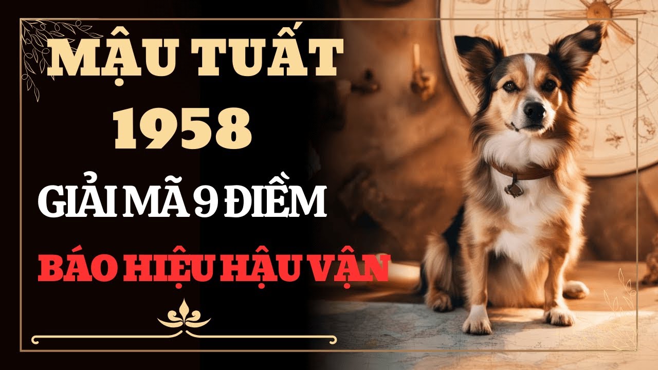 Mậu Tuất 1958: Sau bao thăng trầm, đây là 9 Bí ẩn về Hậu vận rực rỡ trời ban!