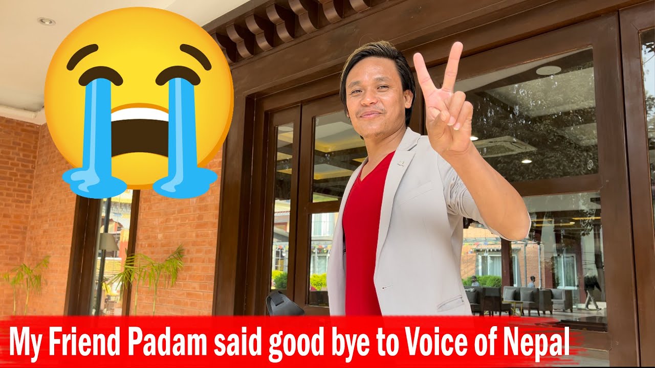 My friend Padam Rai leaves Voice of Nepal in tears ll Biswa Limbu Vlogs