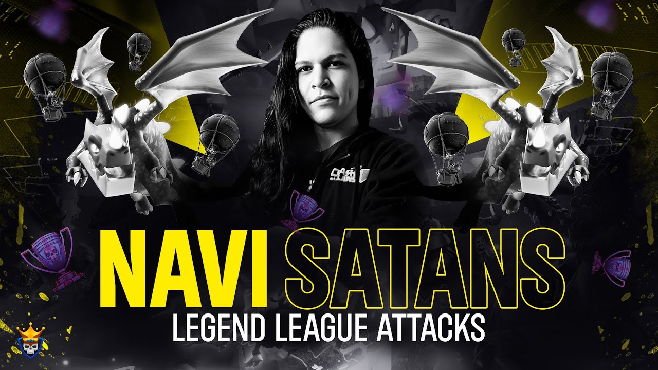 Electro Dragons are BACK in Legends League! NAVI Satans | CLASH OF CLANS