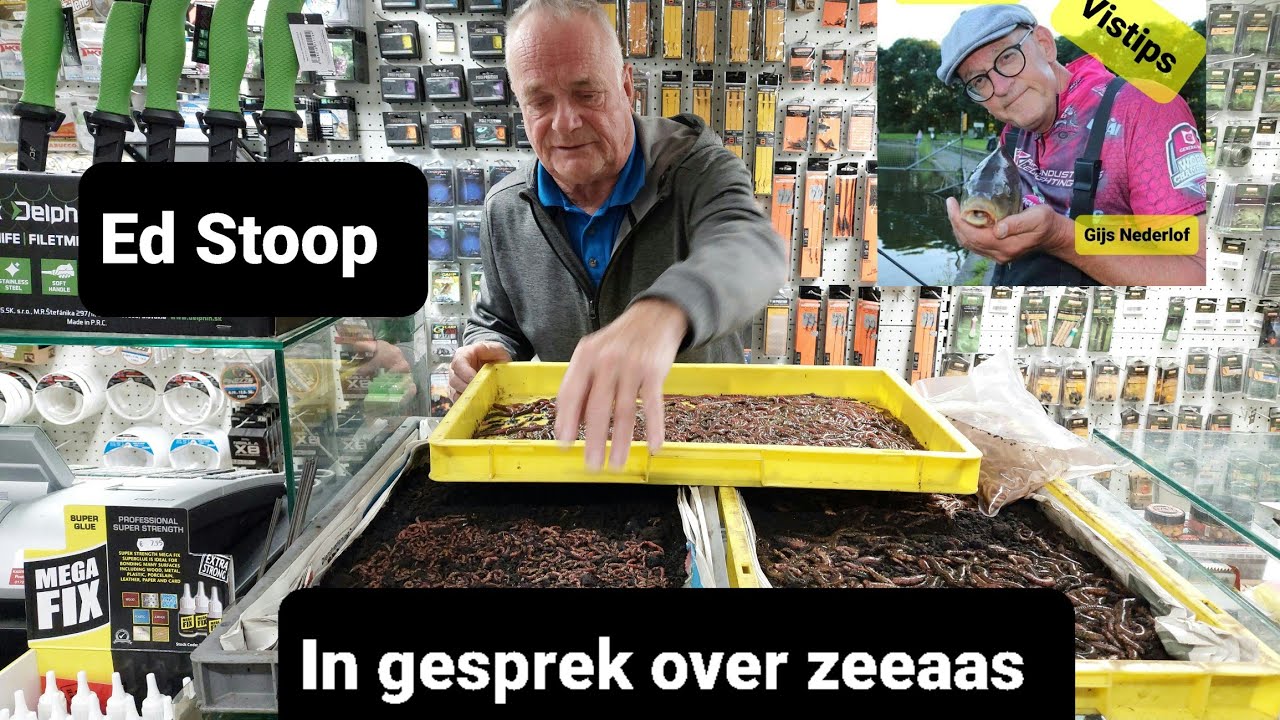 Welk zeeaas gebruik je wanneer? | Vistips van Ed Stoop bij Hengelsport Westland 🌊