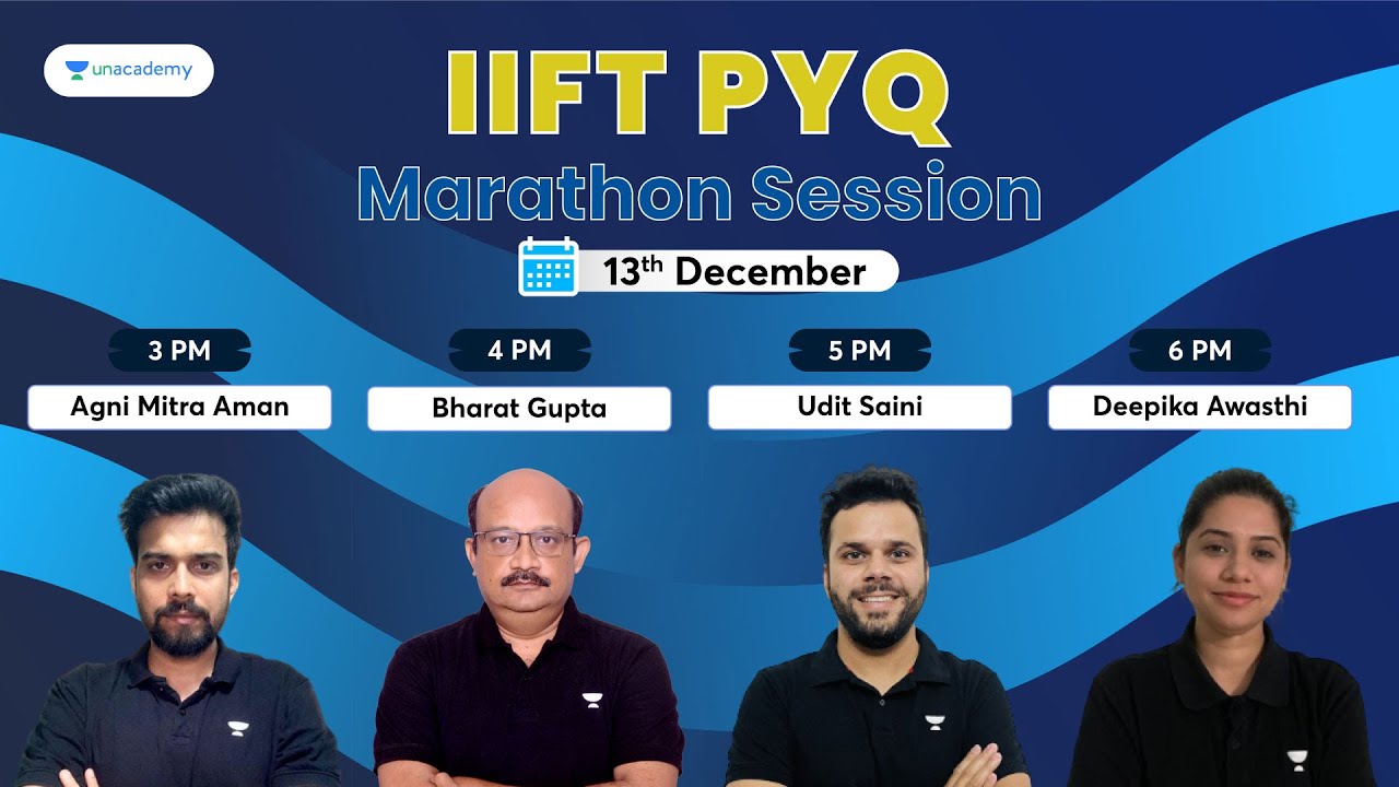 IIFT 2022 | 2018 PYQs Marathon | Subject Wise Preparation