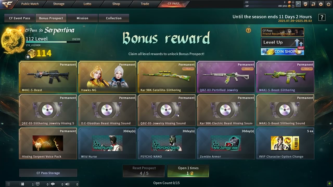 Crossfire PH: CF Pass S5, Bonus prospect's dismantle technique!