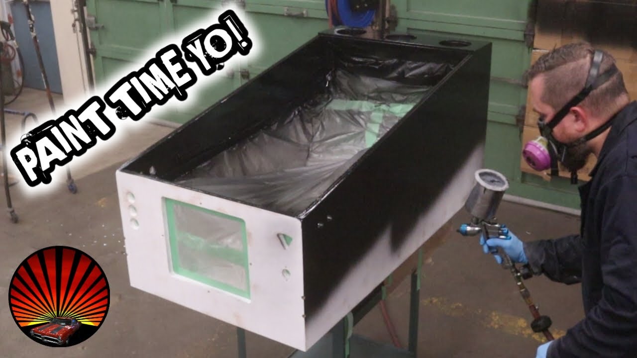 DIY how to paint your vpin cabinet!