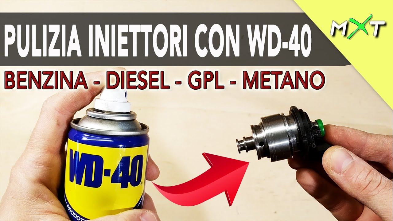PULIZIA INIETTORI CON WD-40 | BENZINA - DIESEL - GPL - METANO | RISPARMIA I SOLDI