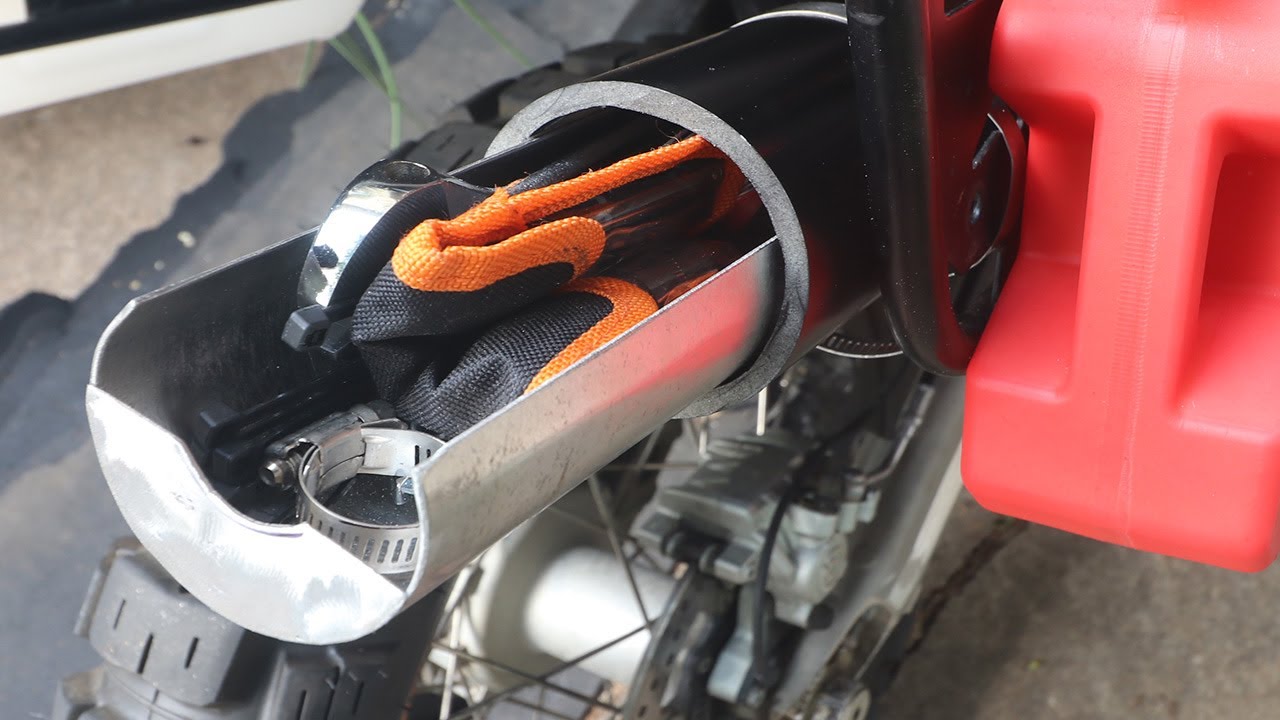 Motorcycle Tool Tube with Drawer