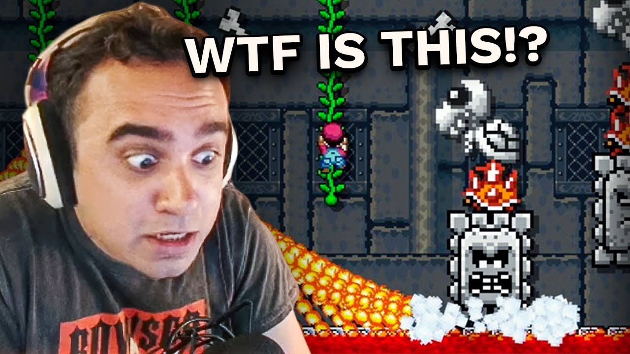 My viewer made me an IMPOSSIBLE Mario Maker level...