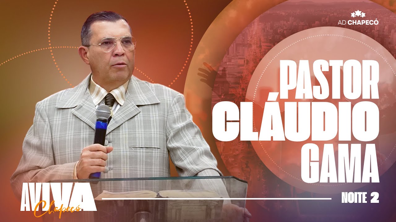 PR CLAUDIO GAMA - É DEUS QUE ESCREVE A NOSSA HISTÓRIA! #cultoonline #palavradedeus