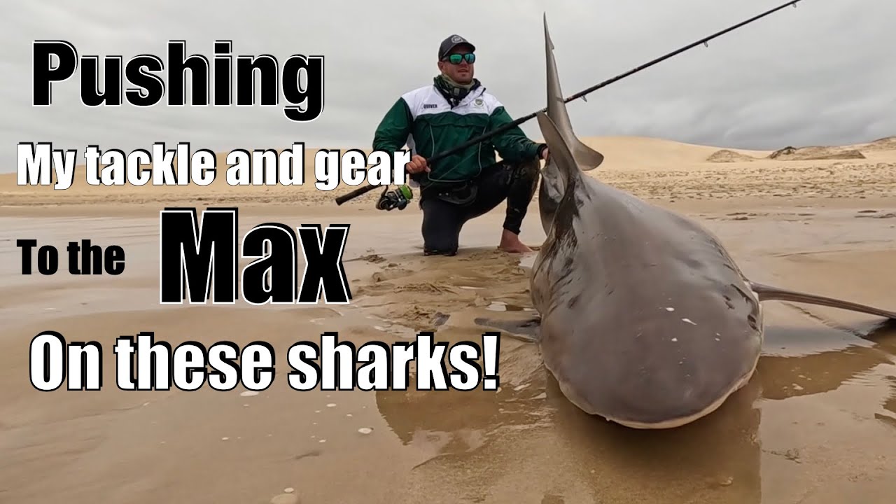 HEAVY GEAR AND BIG SHARKS! LAND BASED SHARK FISHING IN SOUTH AFRICA! Fishing the Eastern Cape. Ep.4