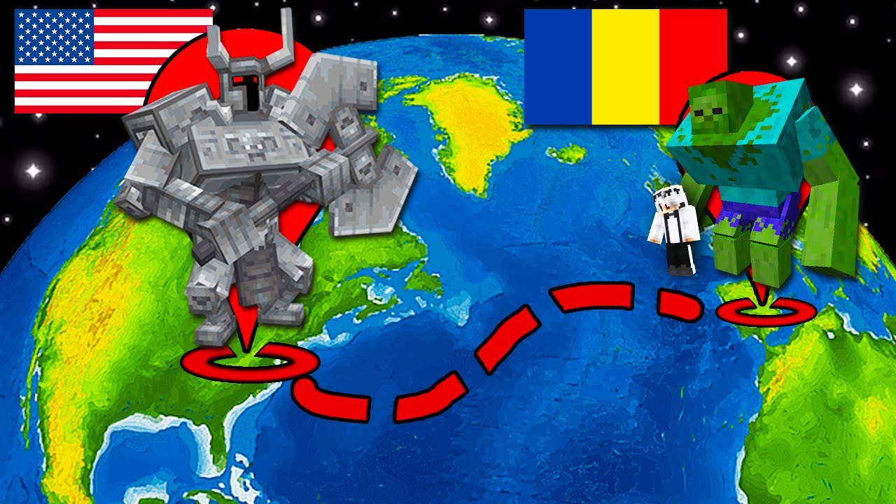 Am Creat Un Razboi Mondial al Mobilor Din Minecraft!