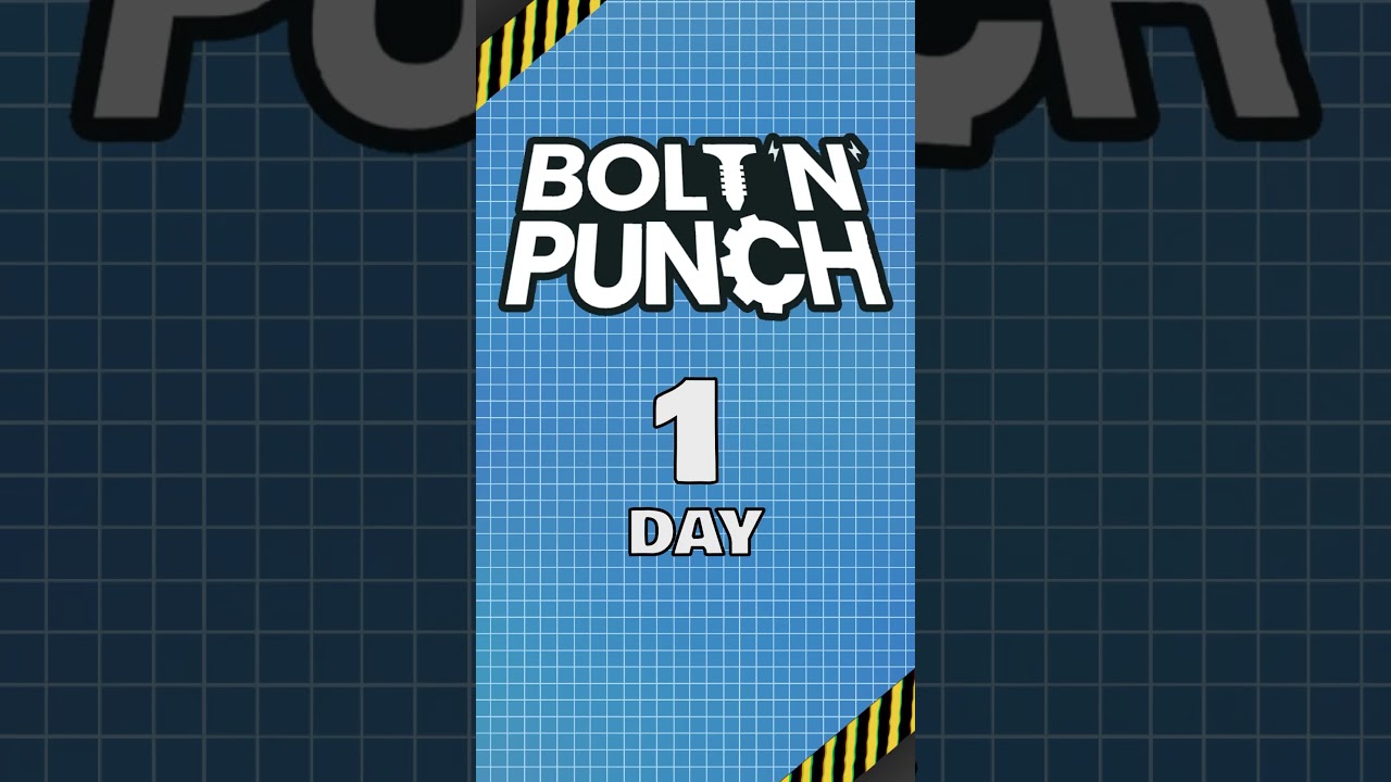 BOLT&rsquo;N&rsquo;PUNCH COMES OUT TOMORROW !! WISHLIST IT ON STEAM!! 🦾🔥#launch #launchamerica #countdown