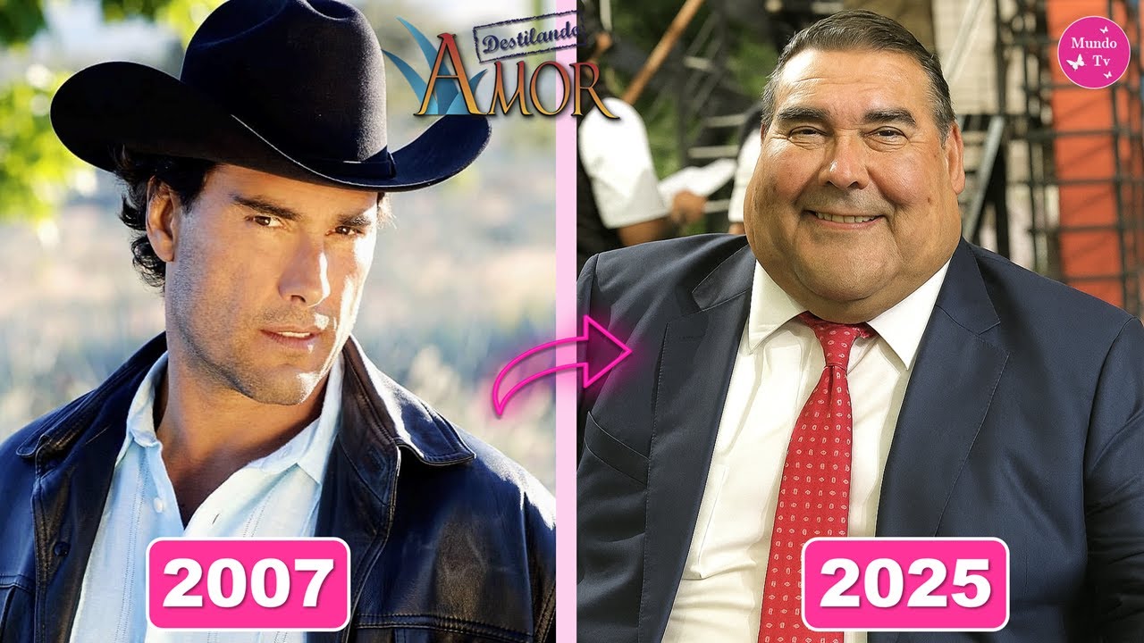 Así Lucen los Actores de Destilando Amor en 2025