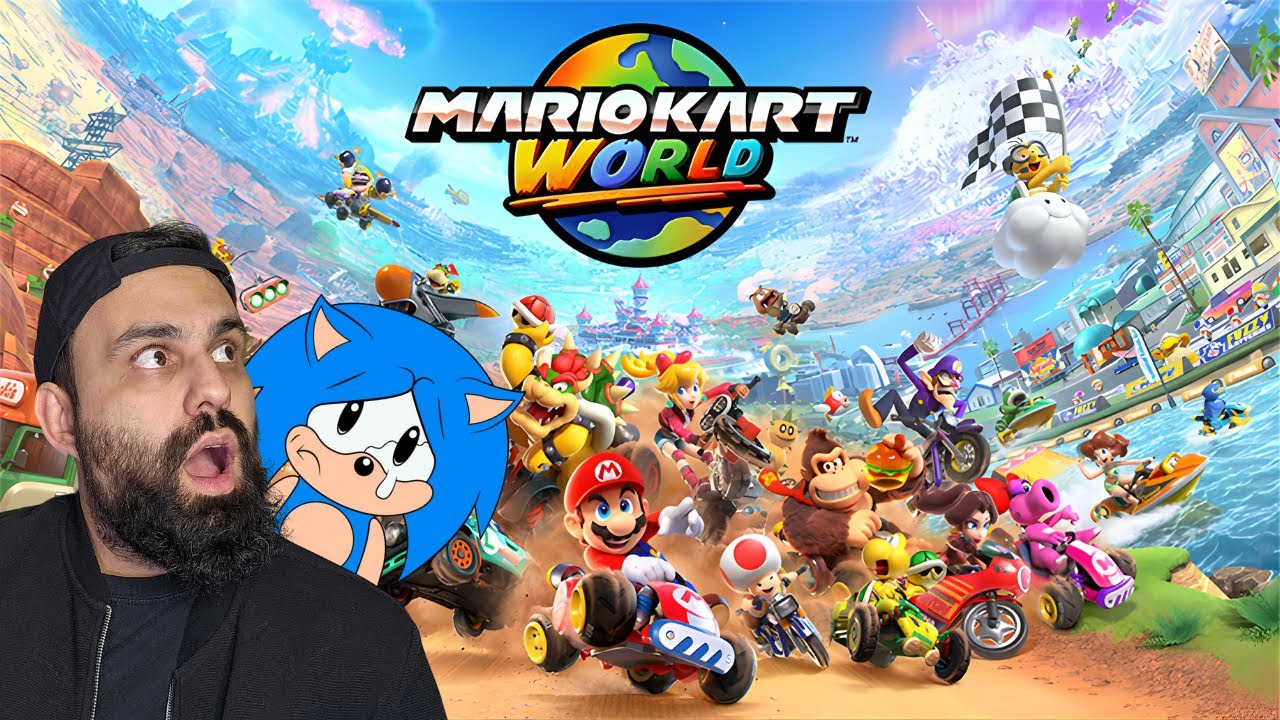 THIS IS BETTER THAN SONIC CROSSWORLDS [MARIO KART WORLD]