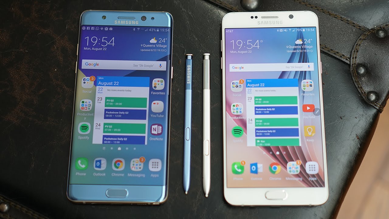 Samsung Galaxy Note 7 vs Galaxy Note 5: Yesterday vs Tomorrow | Pocketnow