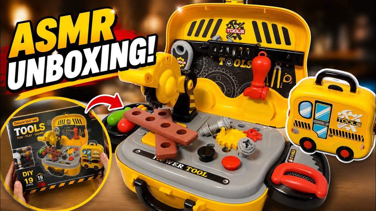Tool Set Toy Assembly 🧰 🔧| Epic Build for Kids