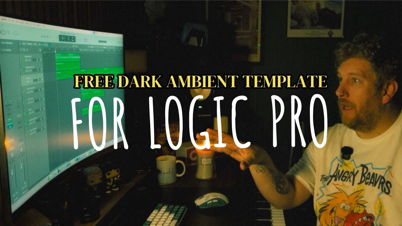 Make Cinematic Dark Ambient in Minutes | Free Logic Pro Template