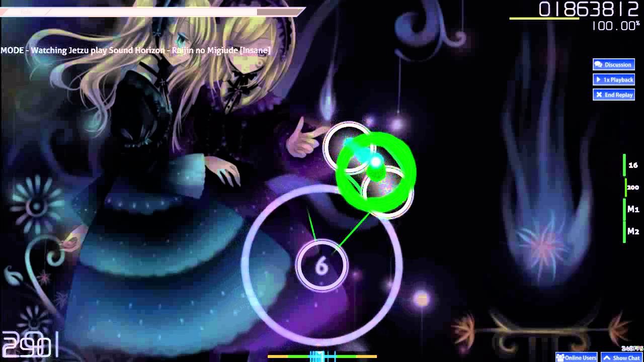 Sound Horizon - Raijin no Migiude [Insane] (osu!)