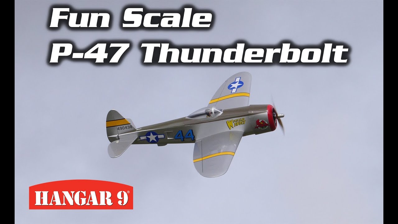 Fun Scale P-47 Thunderbolt — кувшин, полный веселья | HobbyView