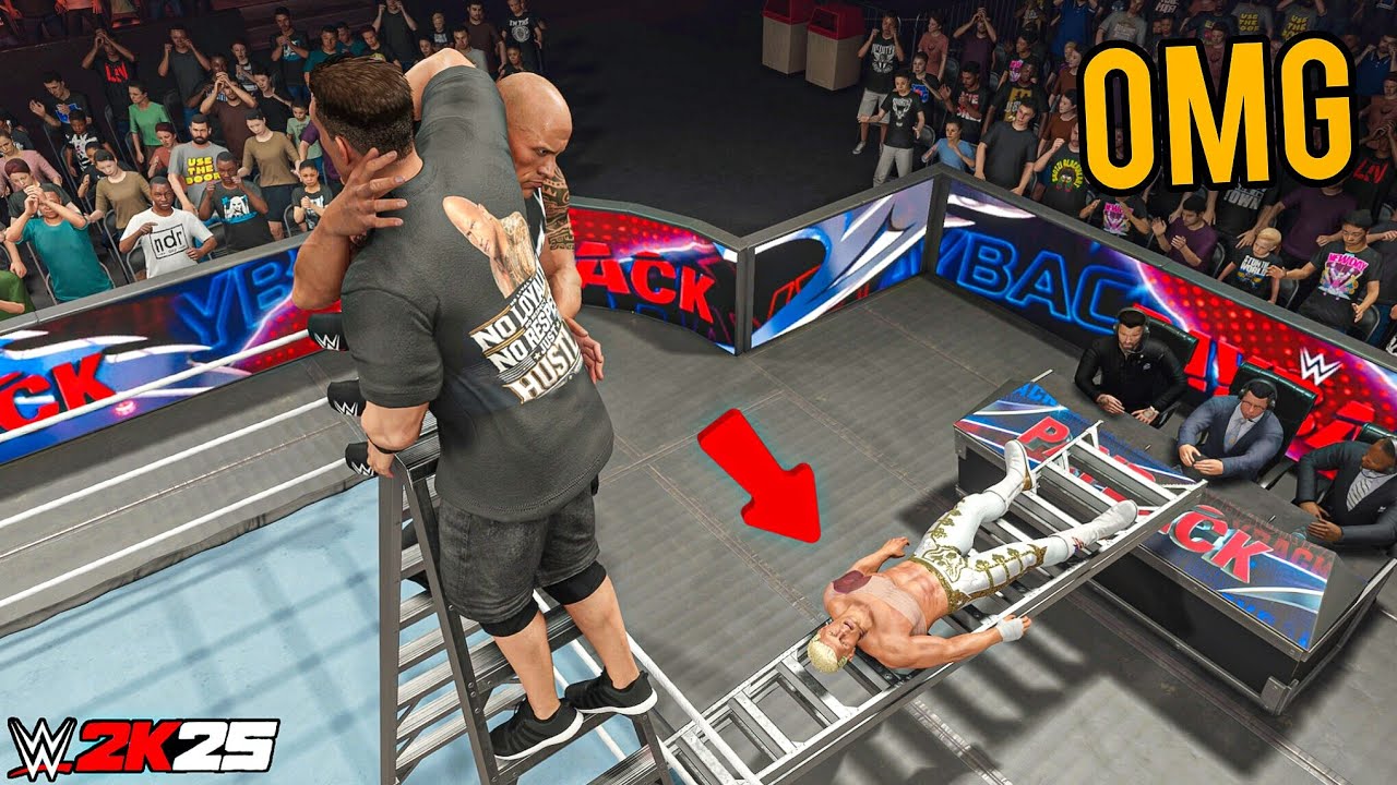 Лучшие моменты, от которых захватывает дух, в WWE 2K25!! - Путь к WWE 2K26
