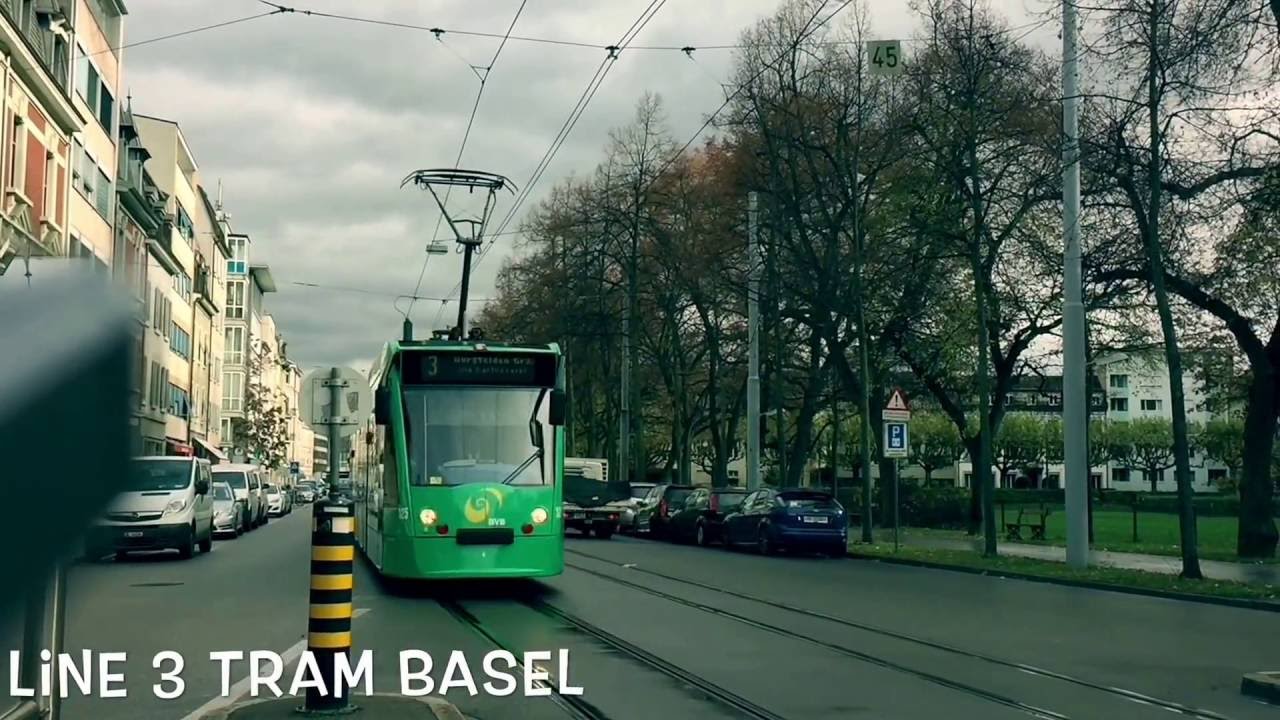 Tram series | Tram line 3 - Basel - Switzerland 2016