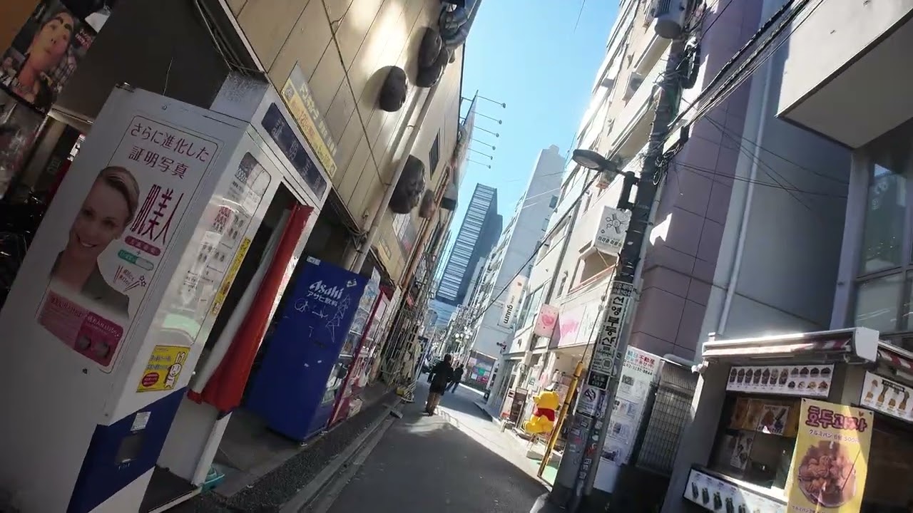 Shin-Okubo Walk | January 12, 2026 | 30-Minute Morning City Walk (11 AM)