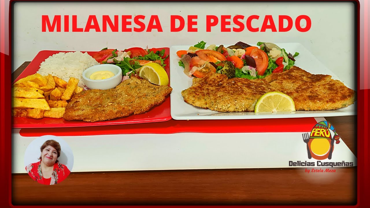 ¡MILANESA DE PESCADO! Receta Delicias Cusqueñas Perú/ Cocina Peruana