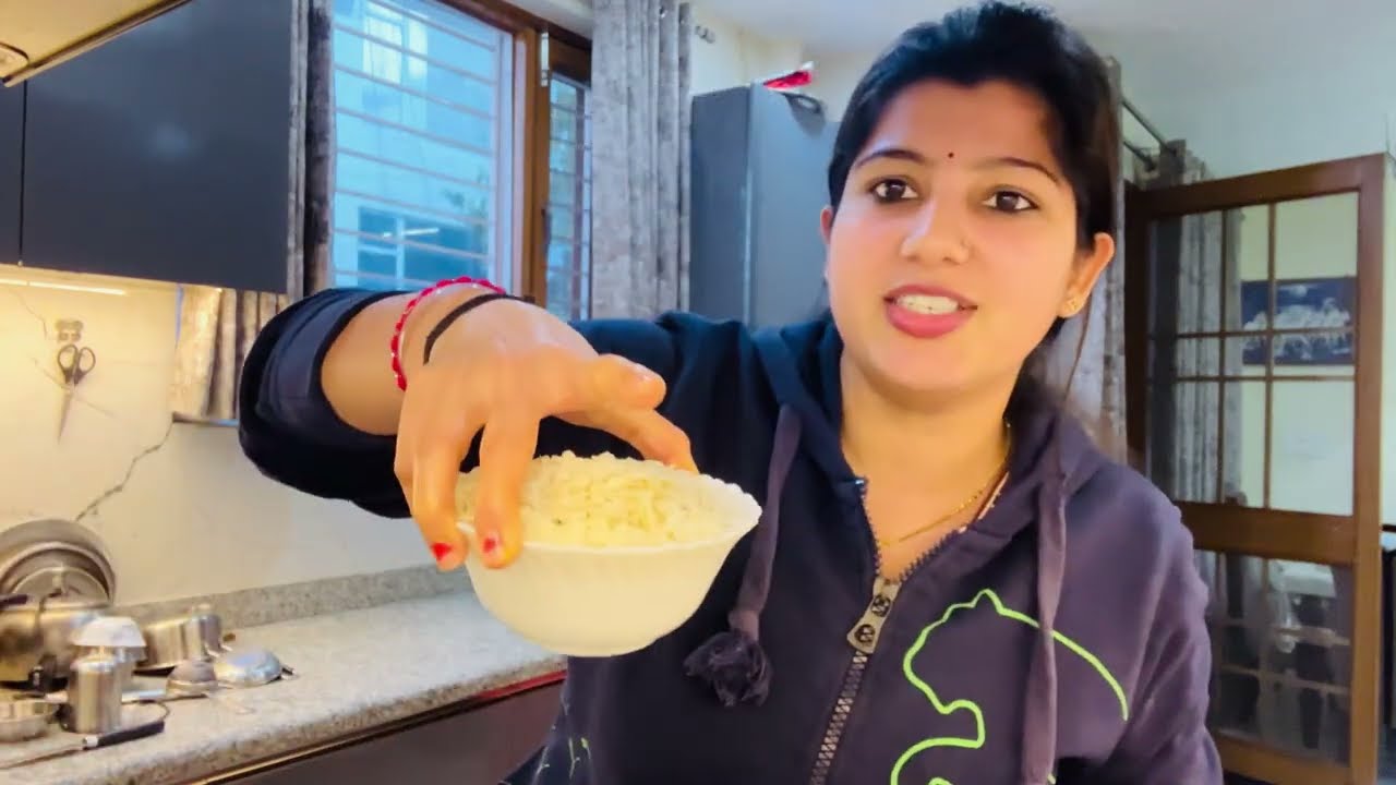 Easy poha namkeen with less oil || anniversary details ❤️