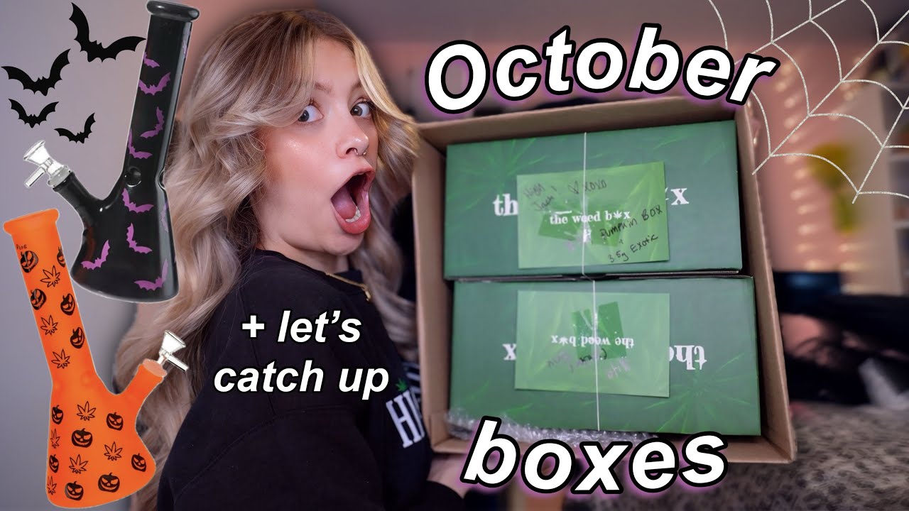 unboxing 2 SPOOKY boxes