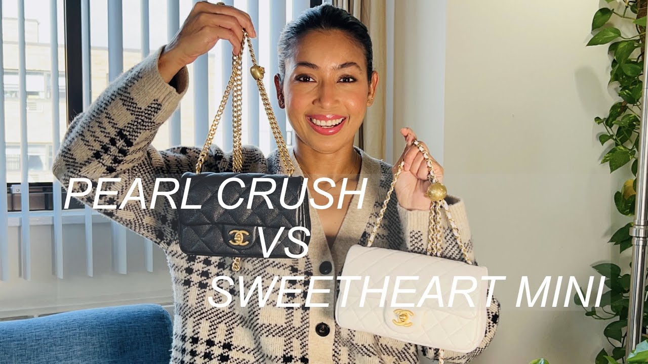 Chanel Pearl Crush VS Sweetheart Mini Flap Bag