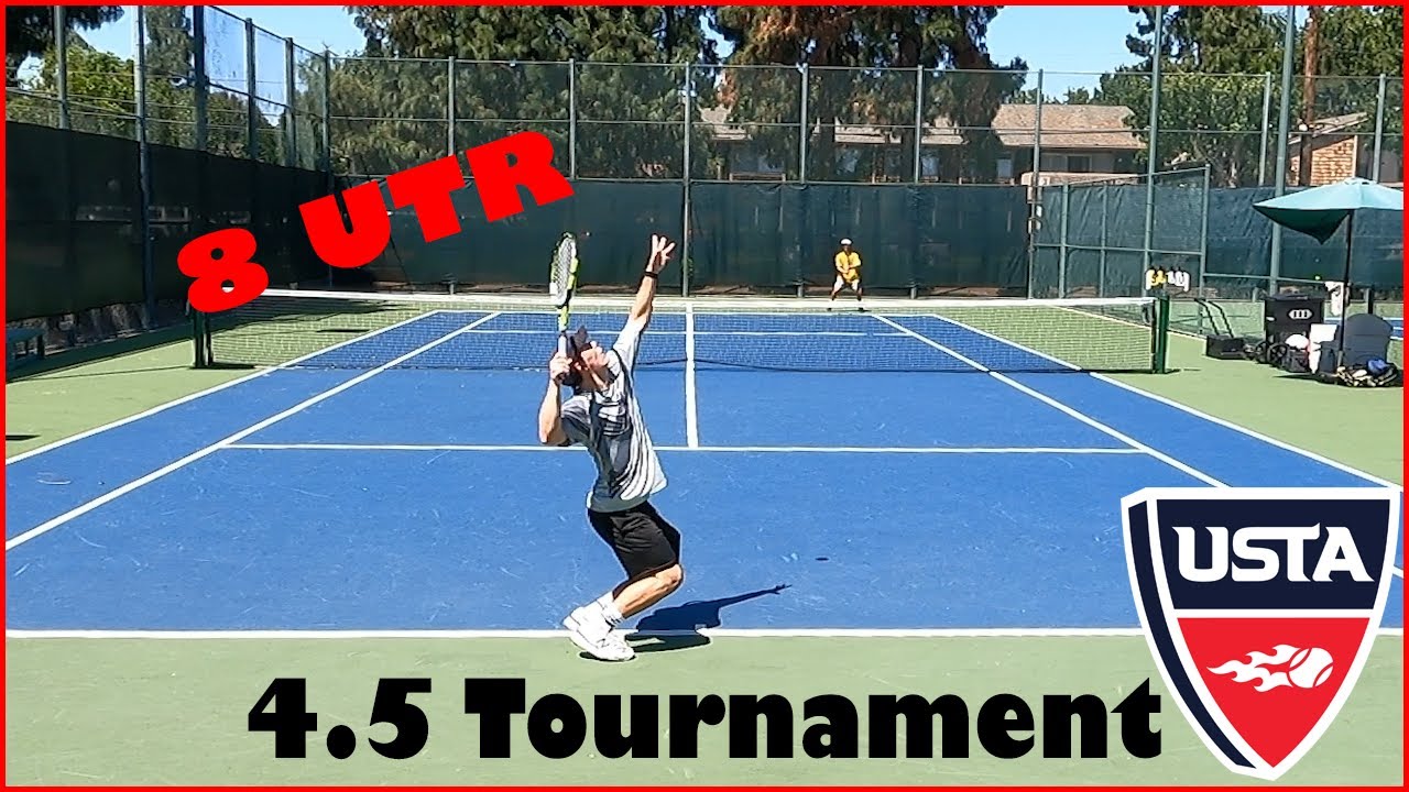 Can an 8 UTR win a USTA 4.5 tournament?
