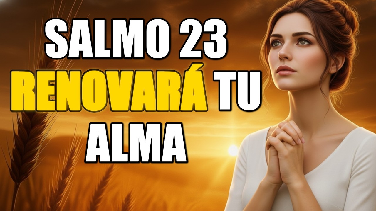 Salmo 23: Descanso en Tus Verdes Pastos y Mi Alma es Renovada