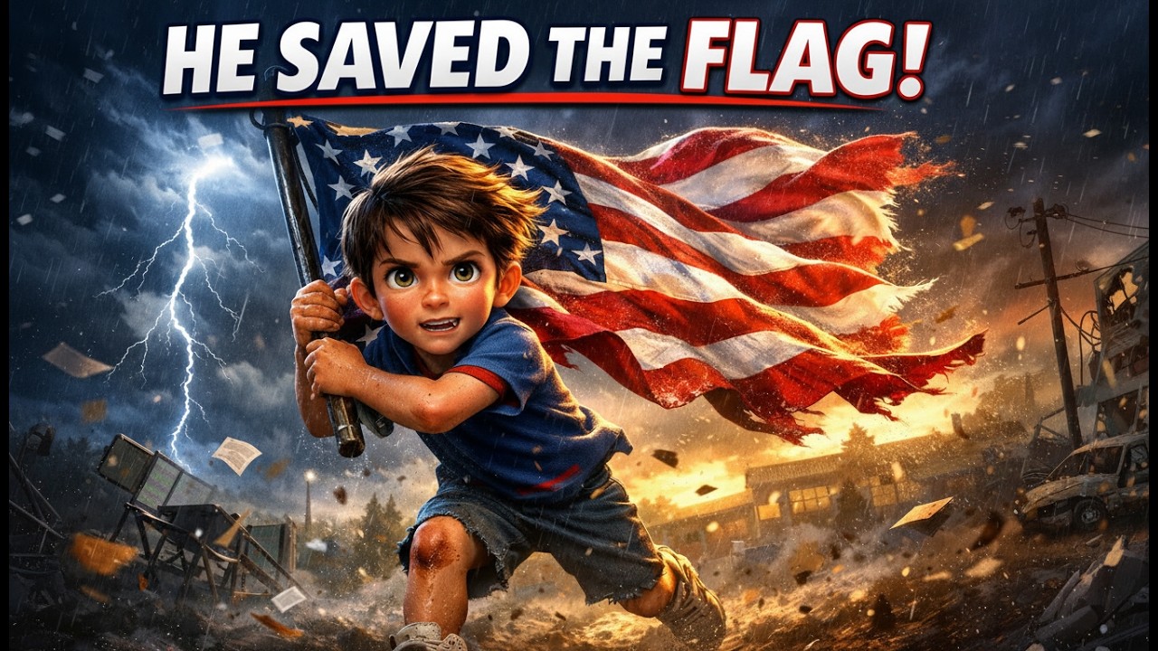 The Boy Who Ran With the Flag
