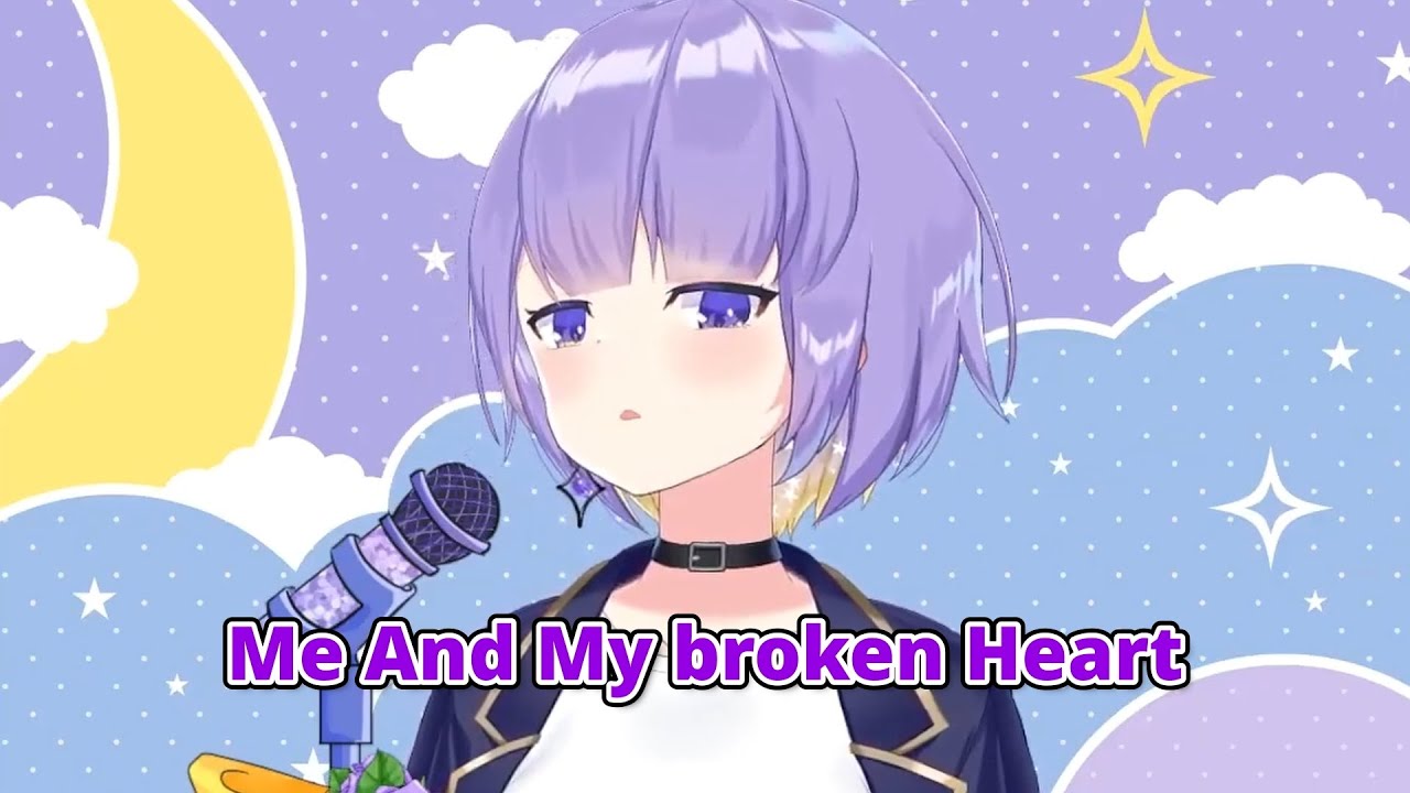 Me And My broken Heart - Rixton / Moona karaoke / [Moona Hoshinova | HoloID]