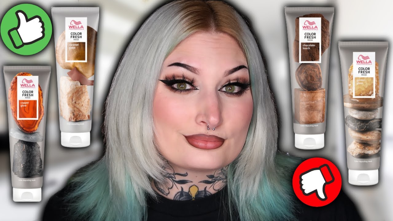 Пробую маски Wella Color Fresh!