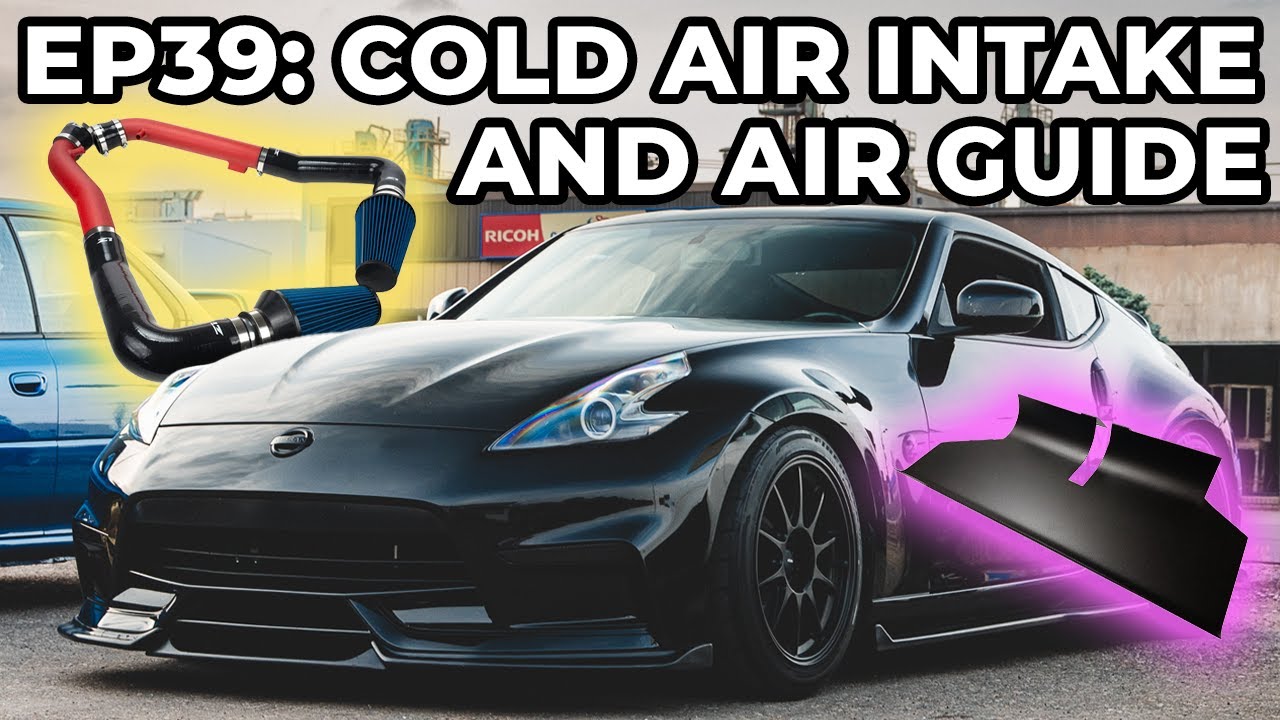 INSTALLING a Z1 Cold Air Intake & Dewla Dezign Air Guide | 370z