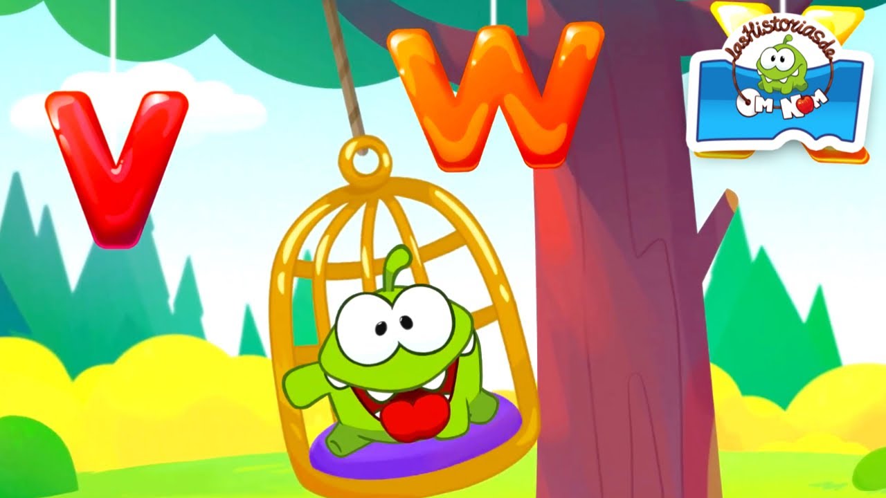 Aprendiendo Inglés con Om Nom - El Alfabeto ABC | Cut The Rope