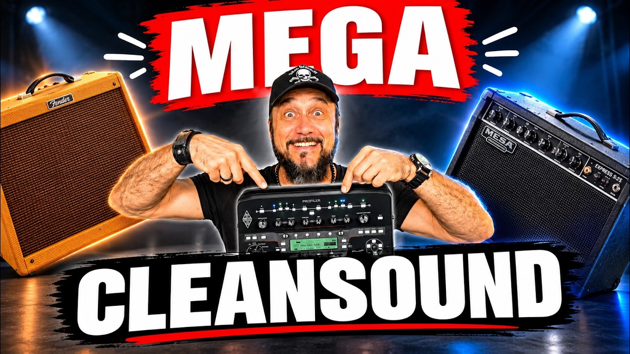 🔥CLEAN-Gitarrensound wie die Profis: So geht’s!🎸🤘