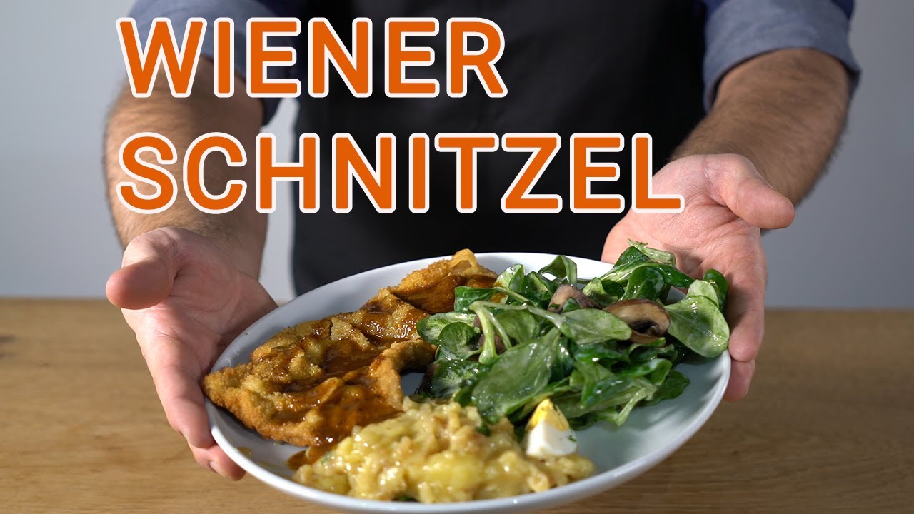 Kalbsschnitzel mit Kartoffelsalat & Feldsalat | Schlemmen mit swedenkalle #1