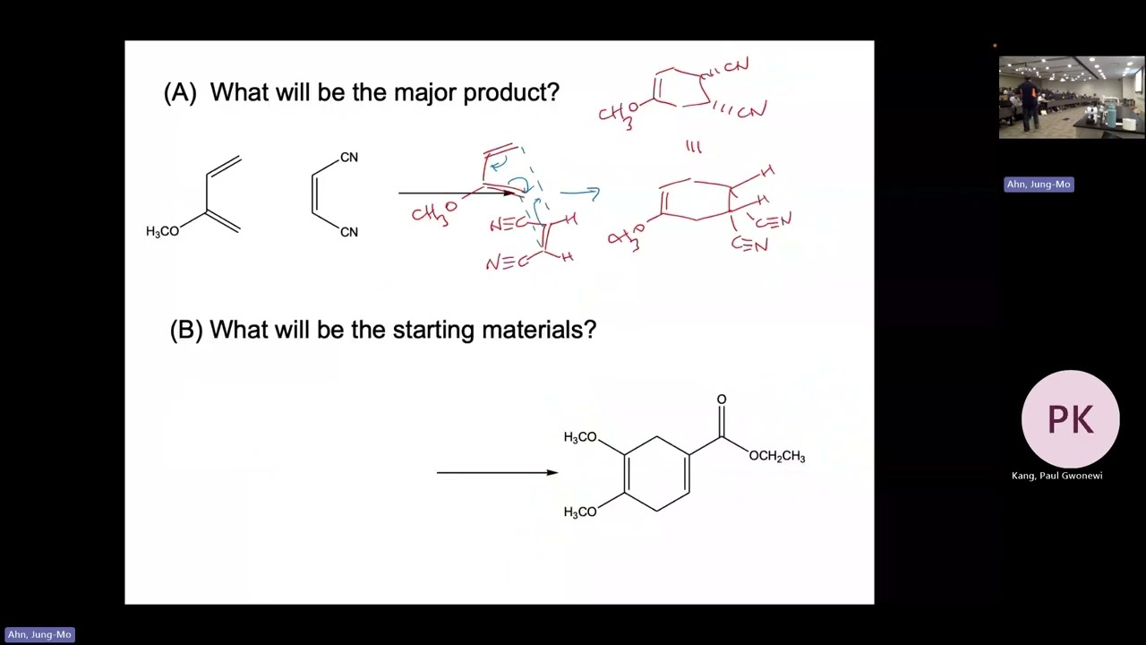 Organic Chemistry 2 - Questions of Diels Alder reactions #2