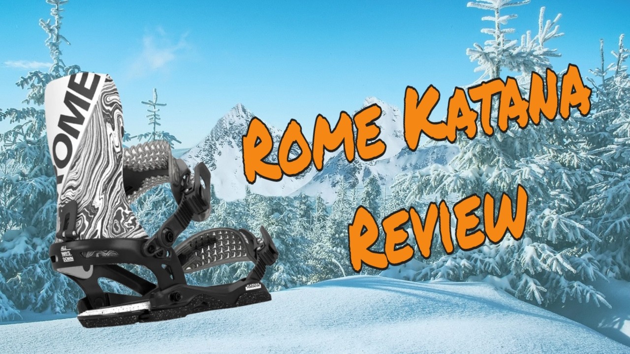 Обзор креплений для сноуборда Rome Katana 2025 года