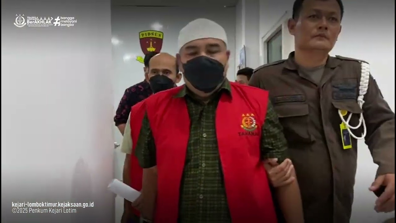 Penetapan dan Penahanan 4 Tersangka Perkara Pengadaan TIK pada Dinas Dikbud Lotim 2022