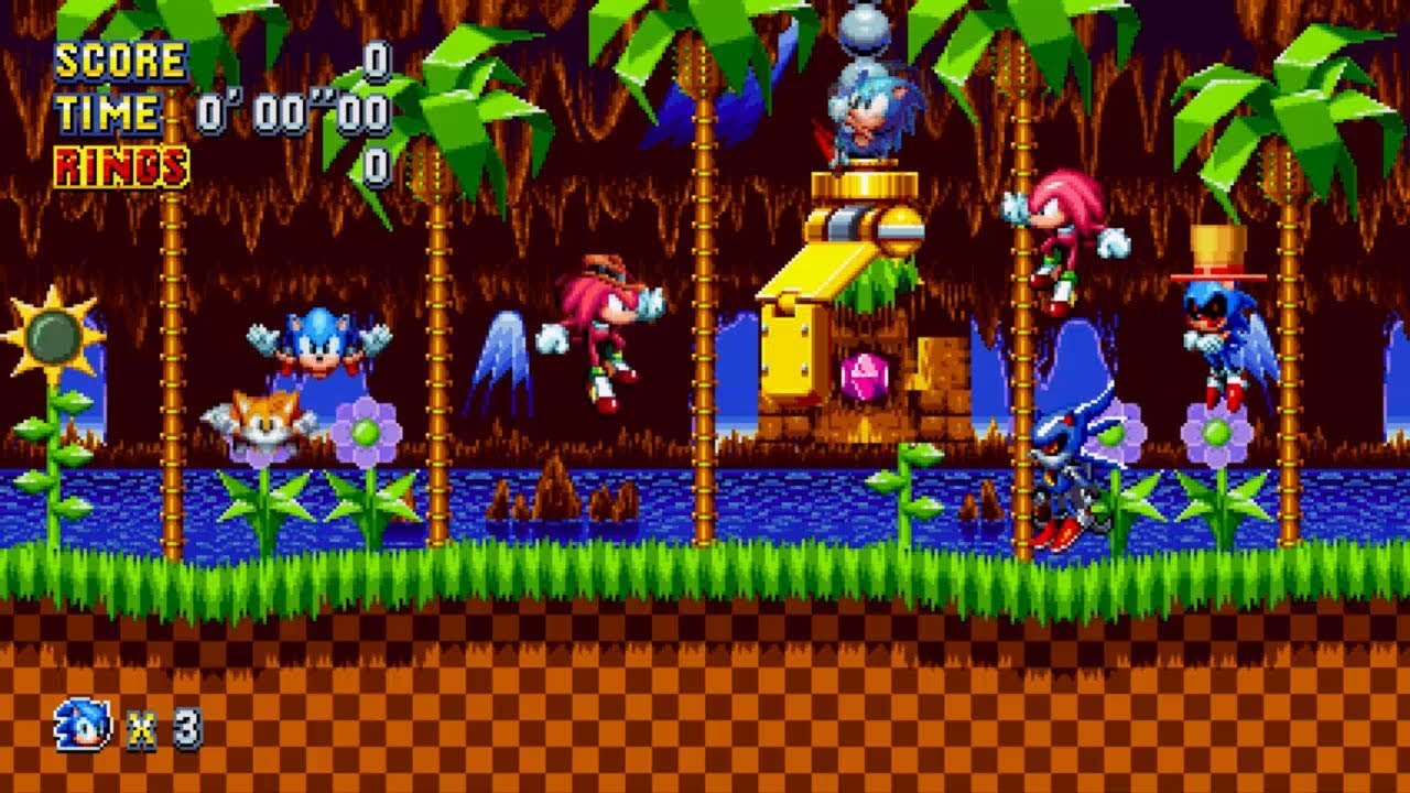 Sonic Mania Mod - Vs. Sonic & friends?