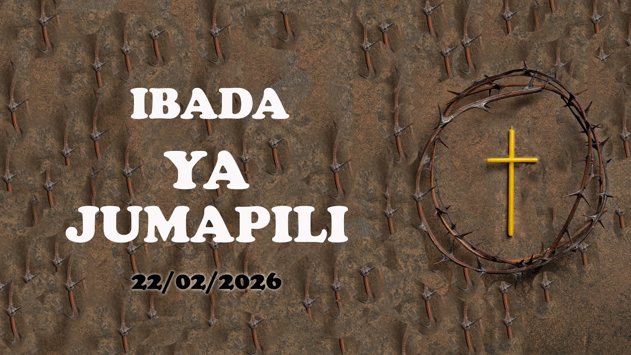 🔴LIVE   IBADA YA JUMAPILI 22/02/2026. KATIKA YESU KILA JARIBU LINA MLANGO WA KUTOKA