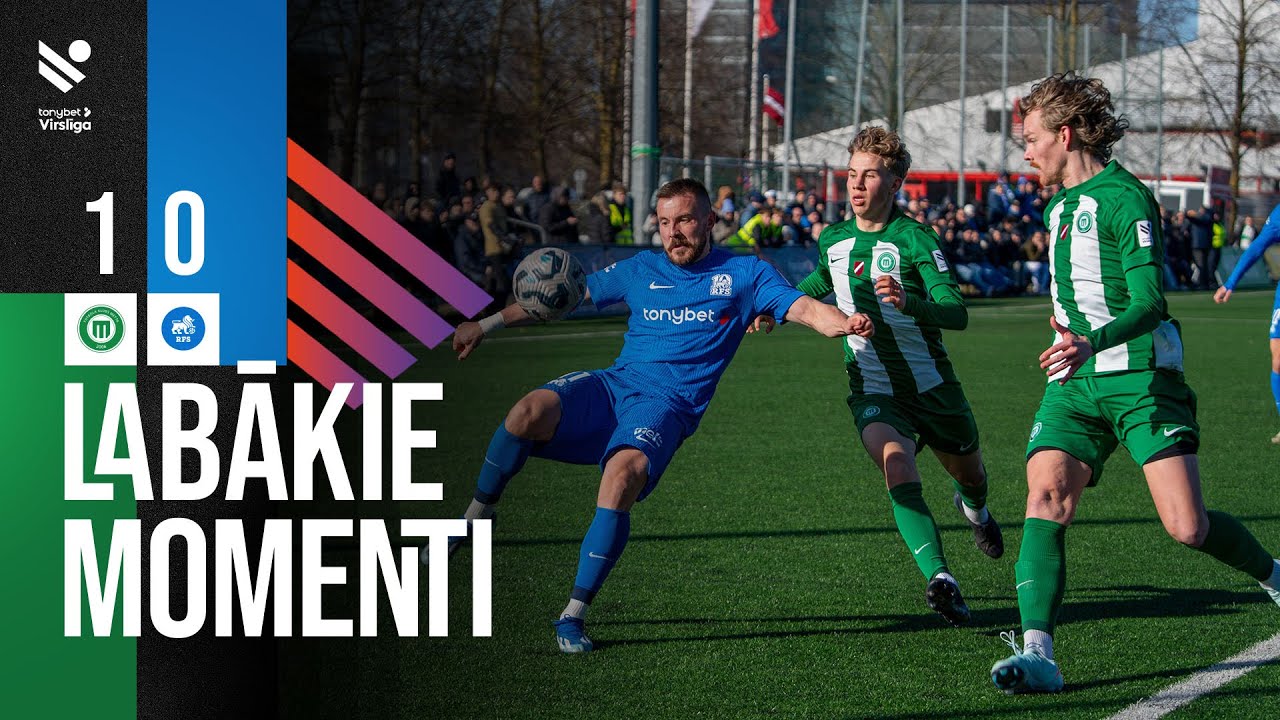 5. kārta: FK Metta 1:0 FC RFS (Labākie momenti)