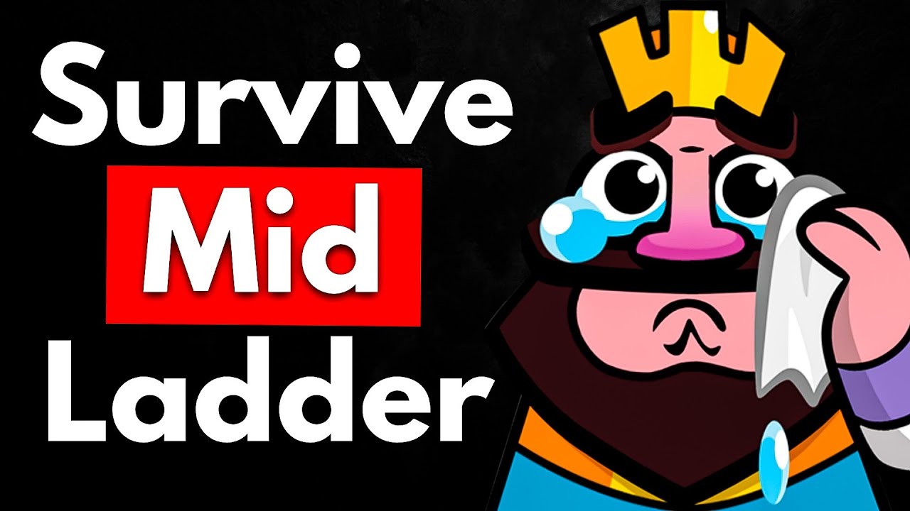 TOP 5 Decks to SURVIVE Mid Ladder in Clash Royale!