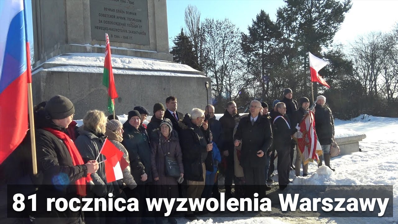 81 rocznica wyzwolenia Warszawy