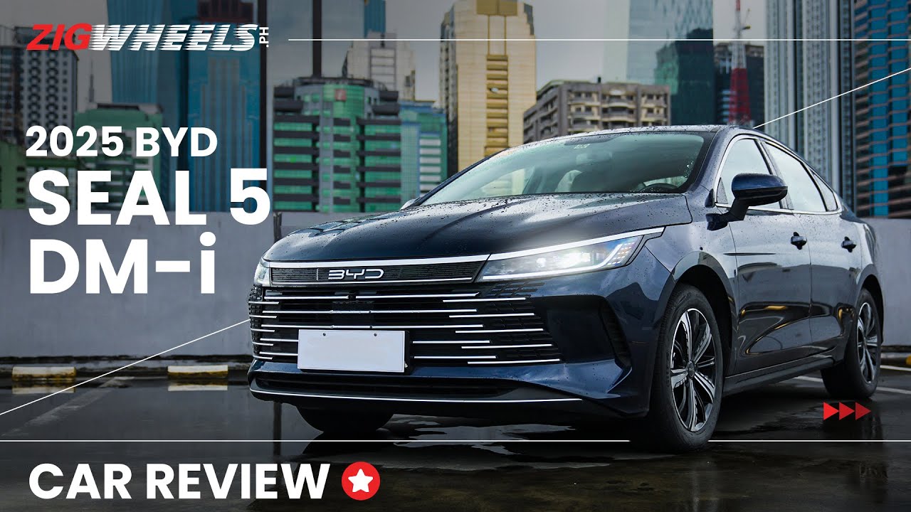 Обзор BYD Seal 5 DM-i 2025 года | Zigwheels.Ph