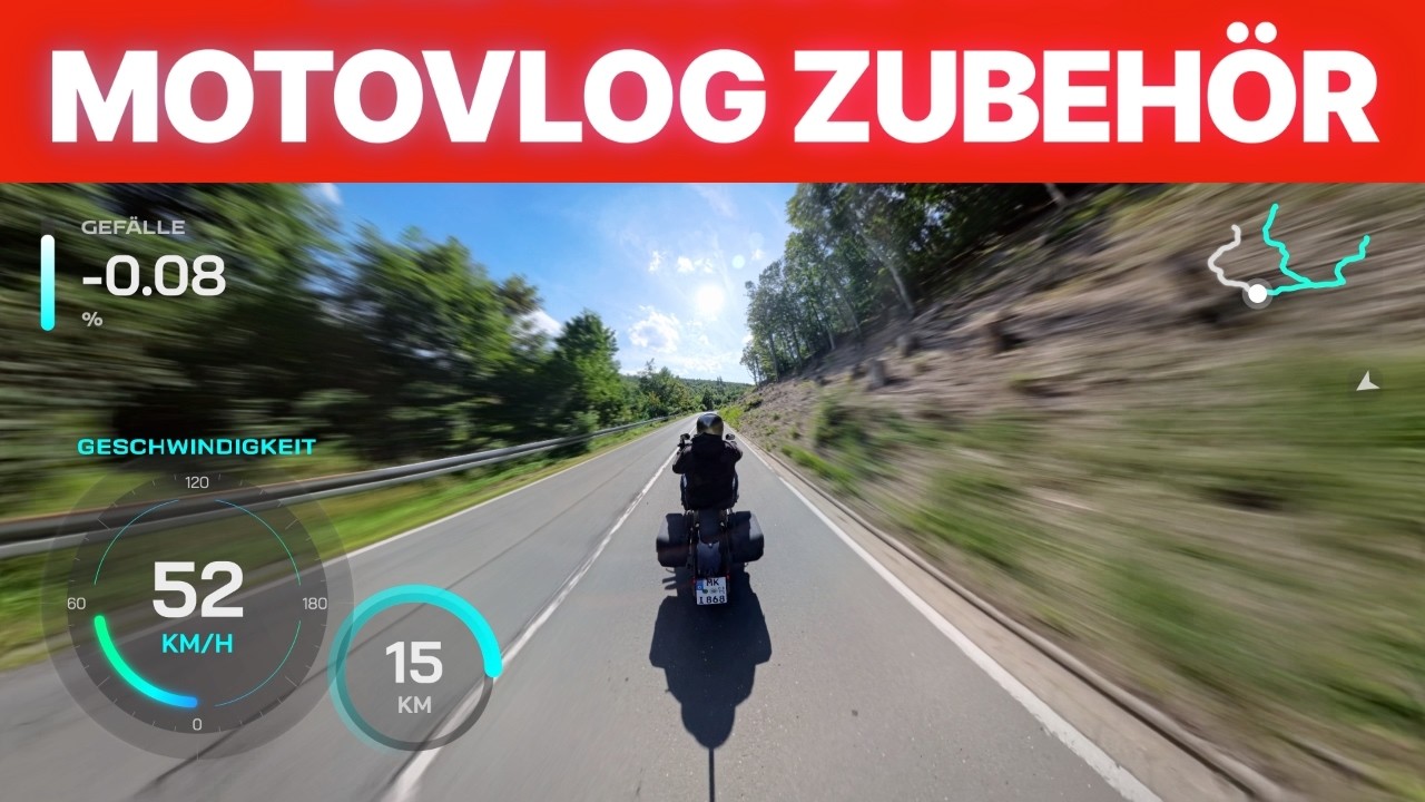 Insta360 X4 Motovlog Zubehör an meiner Harley Low Rider S getestet