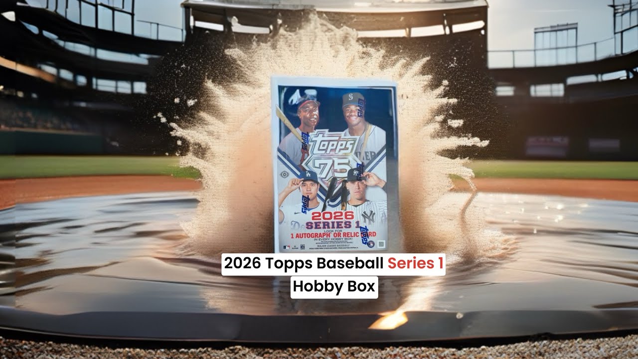 NEW 2026 MLB Topps Series 1 Hobby box!!🔥Auto That Paid for Itself