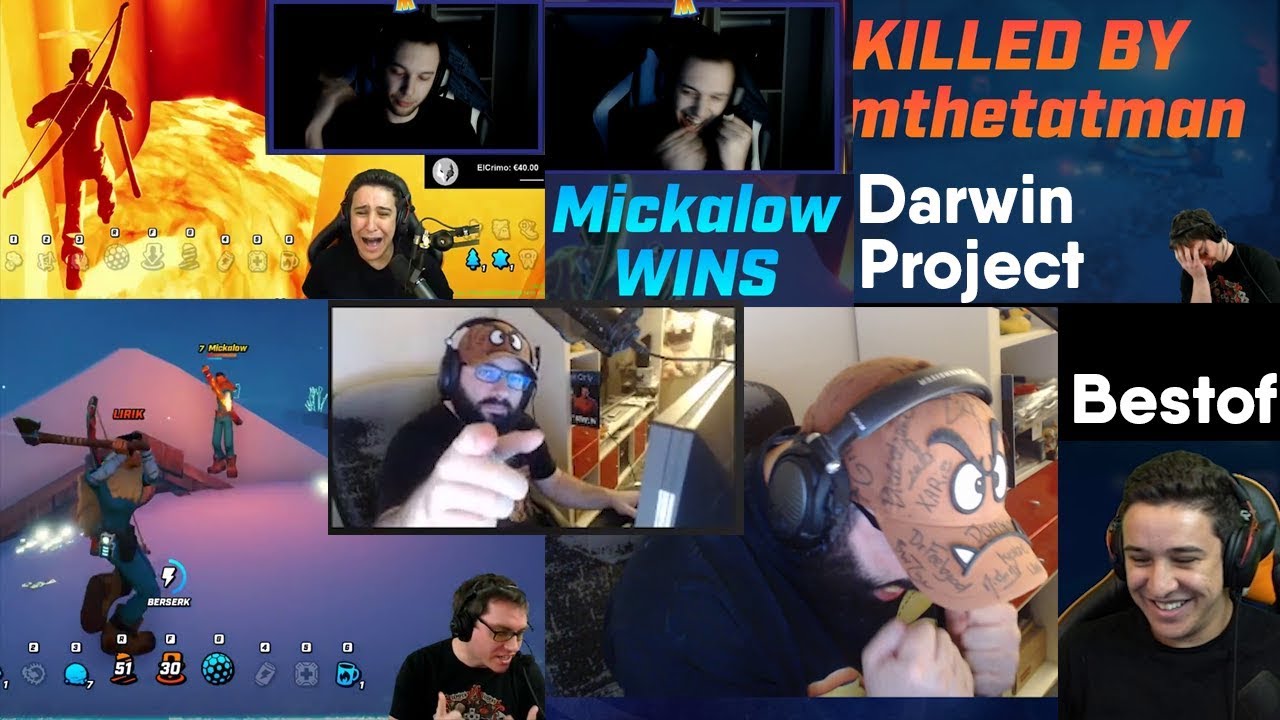 50000$ Darwin Project Invitational avec Zerator Moman Mickalow et Aiekillu - BestOf