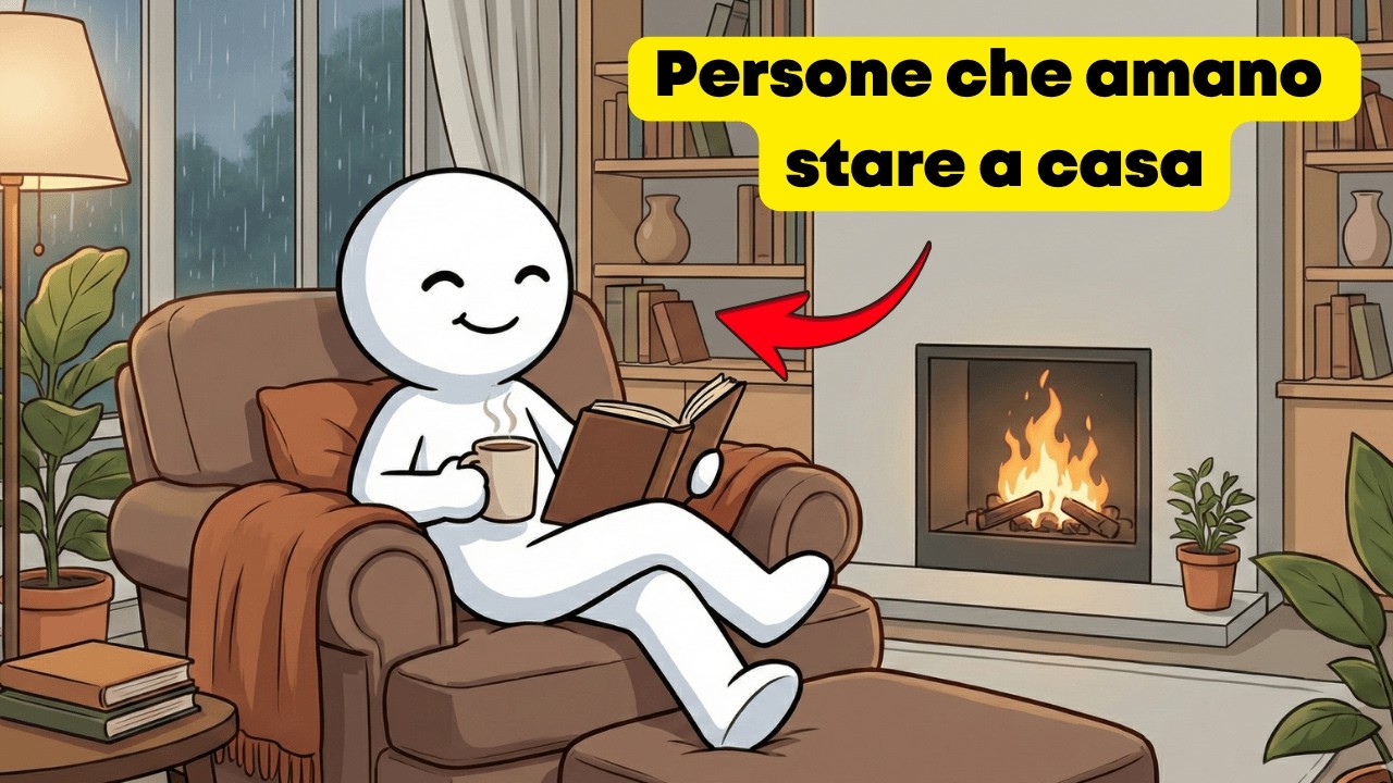 La Psicologia delle Persone che Amano Stare a Casa